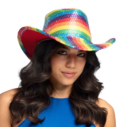 Hat Rainbow Cowboy