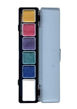 PXP Palette Pearl Colours 5 X 3 og 1 X 6gr med en pensel i størrelse 2