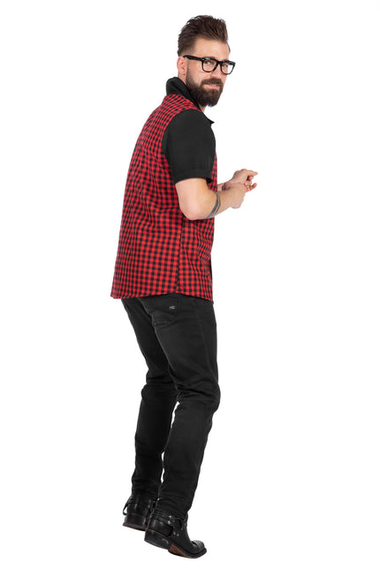 Rock N Roll 50S bluse til mænd