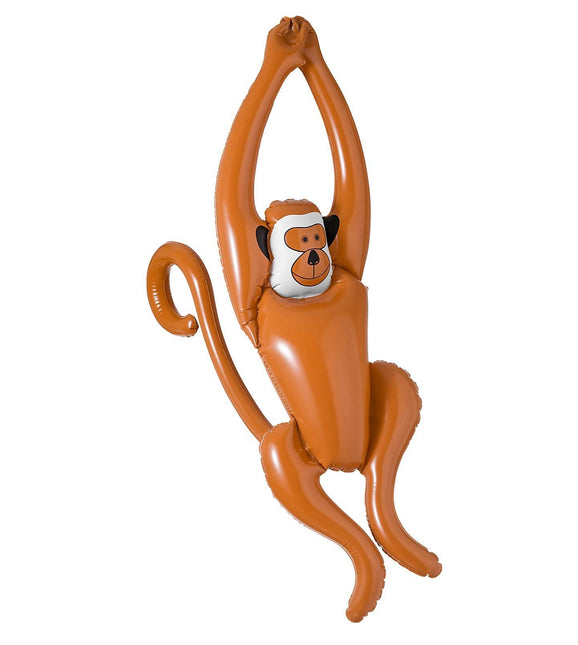 Oppustelig abe, der danser 90 cm