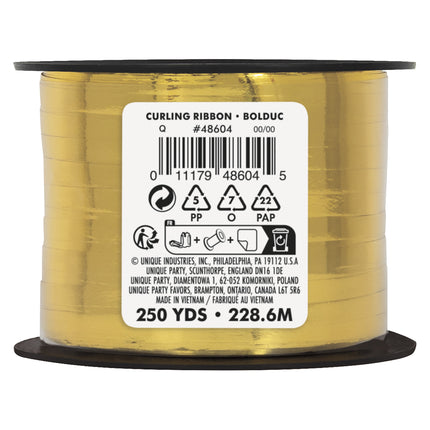 Guldbånd Metallic 228,6 m