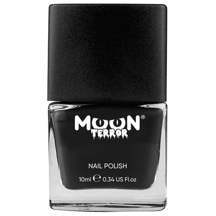 Moon Terror Halloween-neglelak Midnight Black 14 ml