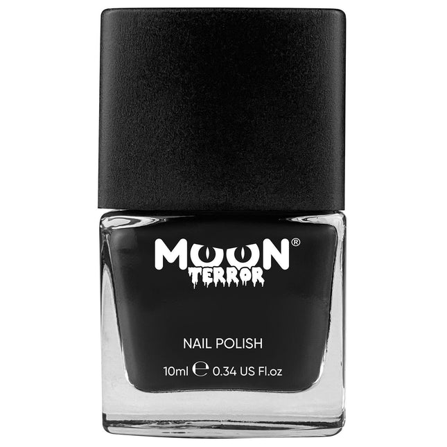 Moon Terror Halloween-neglelak Midnight Black 14 ml