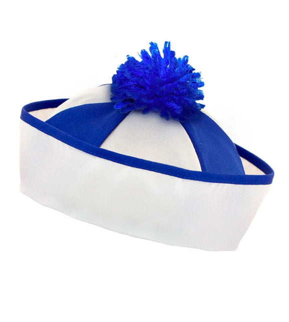 Hvid blå hat kaptajn