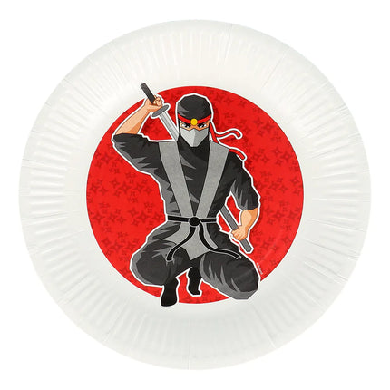 Ninja-tallerkener 23 cm