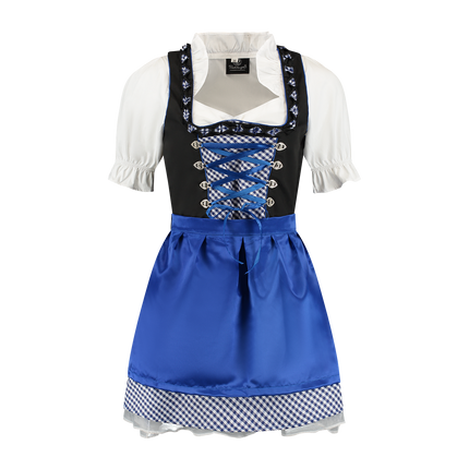 Oktoberfest Dirndl-kjole Oktoberfest Rød Hvid Damer Ternet