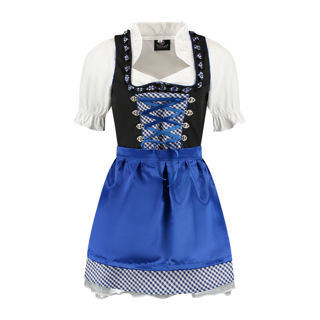 Oktoberfest Dirndl-kjole Oktoberfest Rød Hvid Damer Ternet