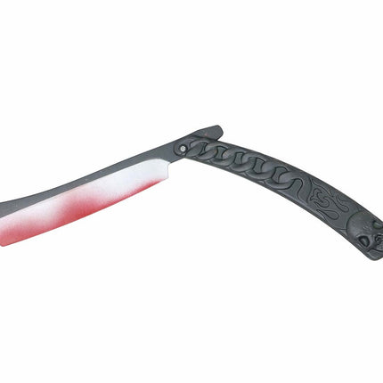 Halloween falsk barberblod 30 cm