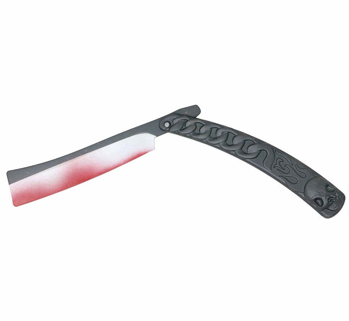 Halloween falsk barberblod 30 cm