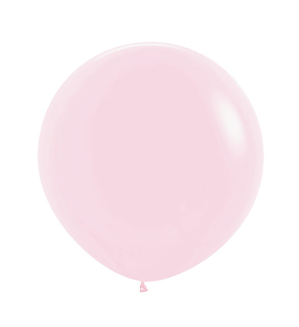 Balloner Pastel Matte Pink 61cm 10stk