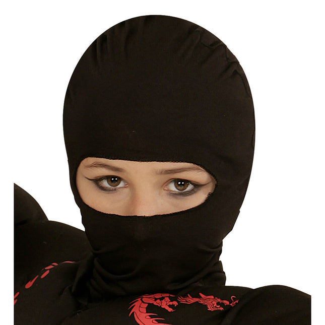 Ninja-maske barn 1,07 m