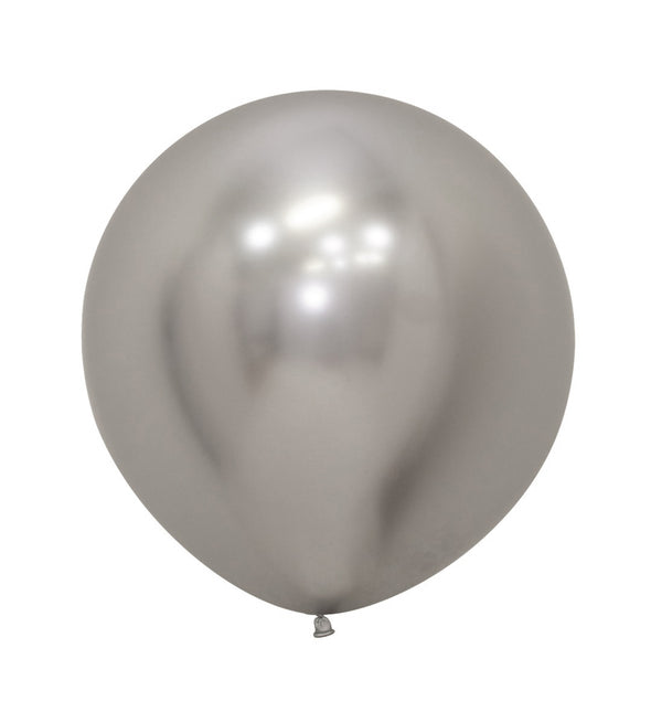 Balloner Reflex Silver 61 cm 3 stk