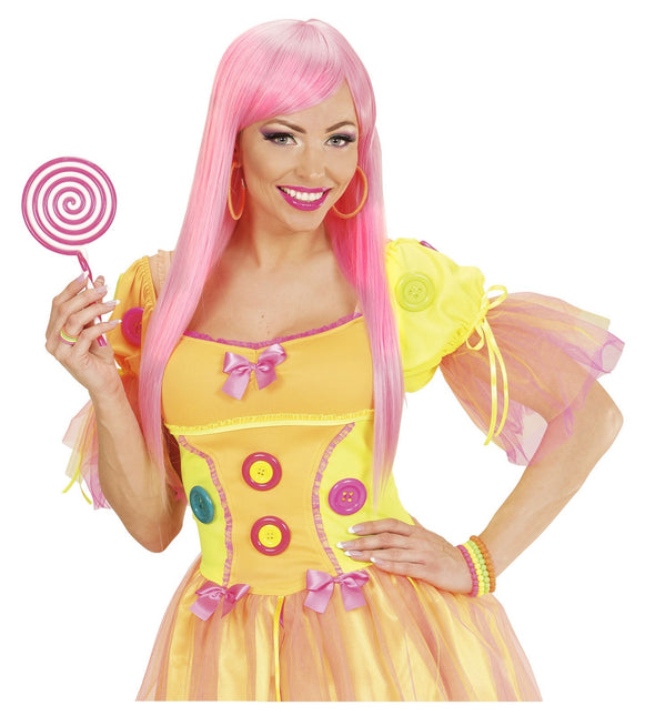 Neonorange øreringe Ringe