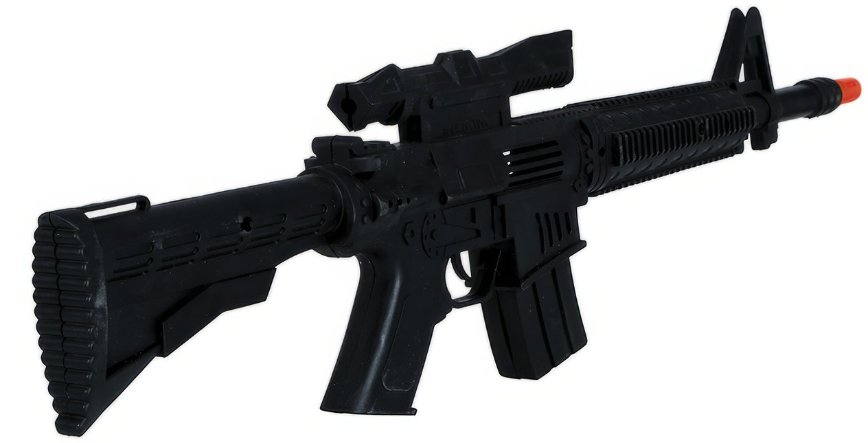 Falsk pistol med sigtemidler 58 cm