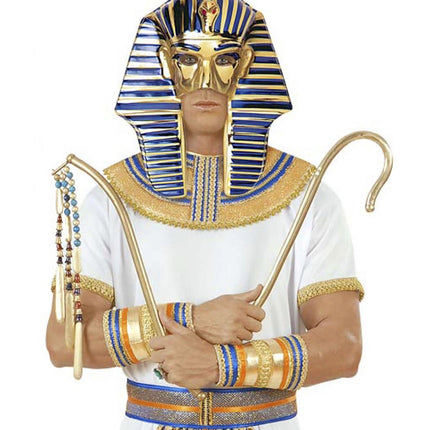 Blå guldmaske egyptisk