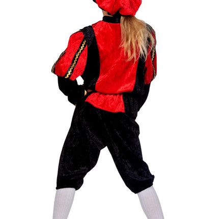 Pietenpak Kind Rød/Sort Luxe