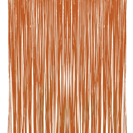 Orange dørforhæng 2m