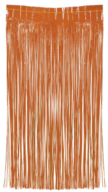 Orange dørforhæng 2m