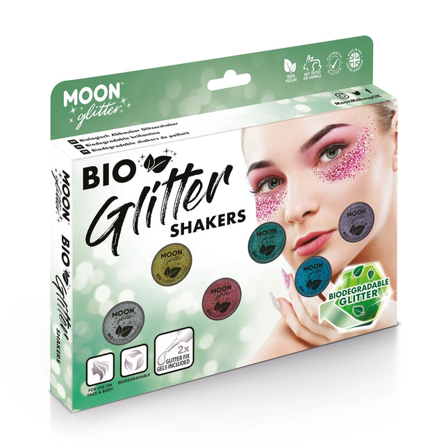 Moon Glitter Bio Glitter Shakers Turkis 5g