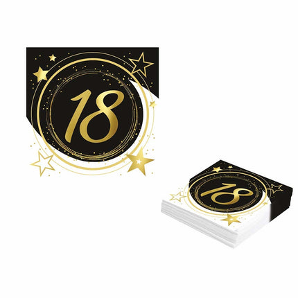 Servietter 18 år 33 cm 12 stk