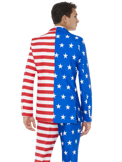 USA Flag Suit Men <tc>Suitmeister</tc>