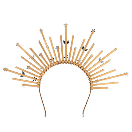 Guld sølv hårbånd Apollo