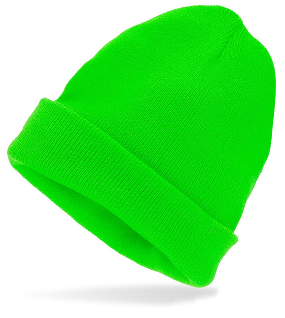 Neon grøn hat