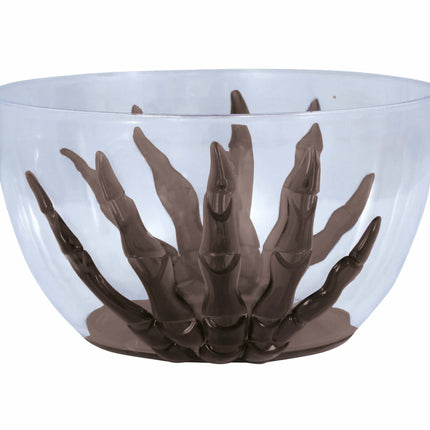 Halloween-borddekoration Skelet-håndskål