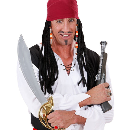 Pirat falsk pistol 42 cm