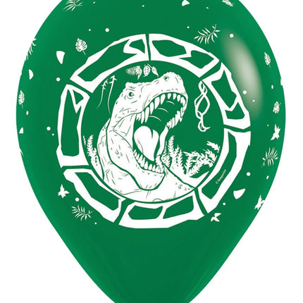 Balloner Dinosaur T Rex Mix 30cm 25stk