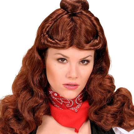 Rode Bandana Patroon