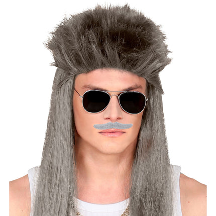 Gråt falsk overskæg