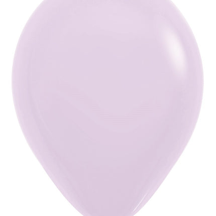 Balloner Pastel Matte Lilac 30cm 12stk