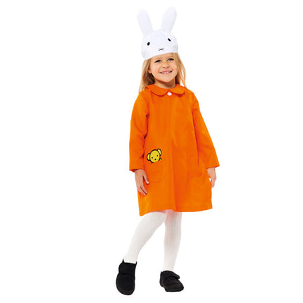 Børnekostume Miffy Orange kjole