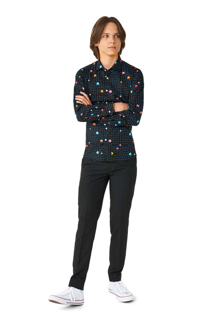 PAC-MAN skjorte dreng teenager <tc>OppoSuits</tc>