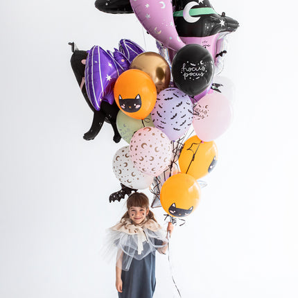 Halloween-balloner Hokus Pokus 30 cm 50 stk