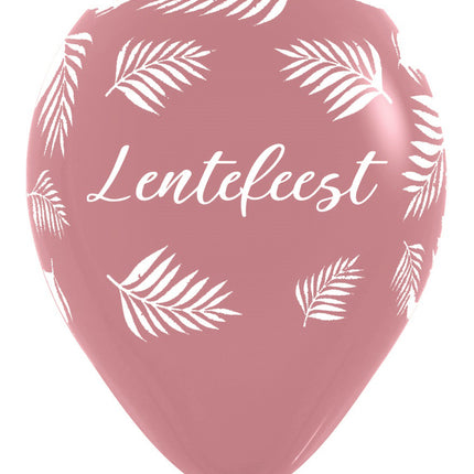 Balloner Forårsfestival Palmer Rosentræ 30cm 25stk