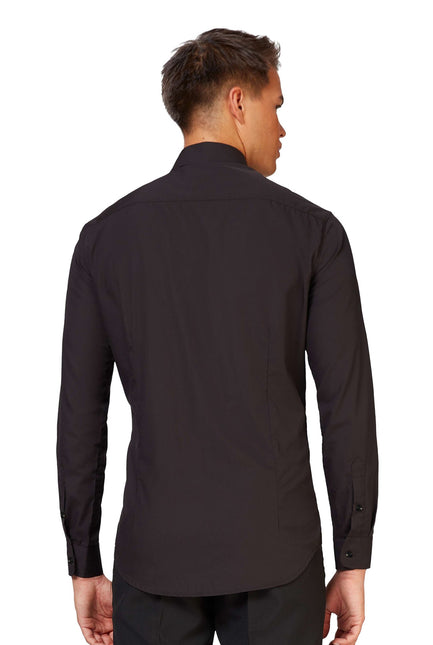 Sort skjorte til mænd <tc>OppoSuits</tc>