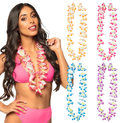 Blomster Hawaii krans 4 stk