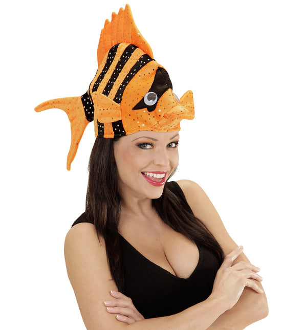 Fiskehat orange