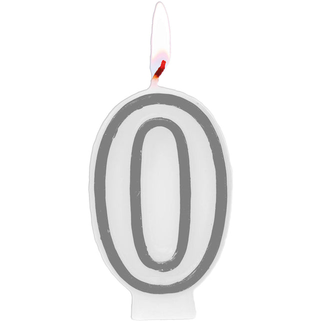 Stearinlys Simply Chic Silver Figur 0