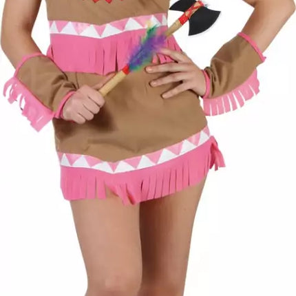 Indisk kjole lyserød