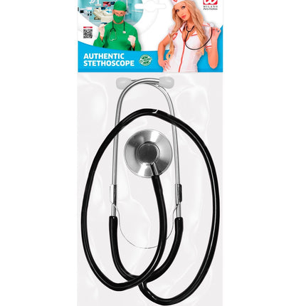 Læge-falsk stetoskop blå