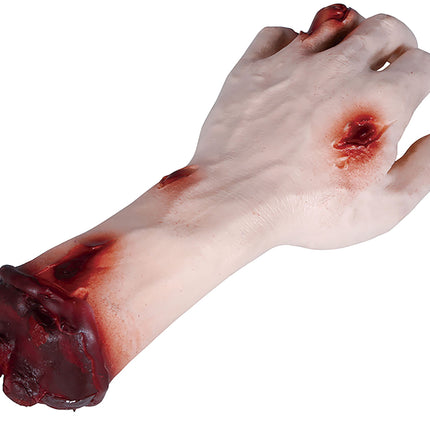 Halloween falske håndsår 25 cm