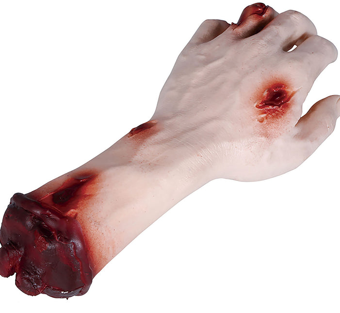 Halloween falske håndsår 25 cm