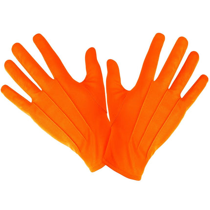 Orange handsker