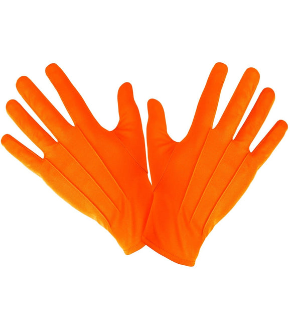 Orange handsker
