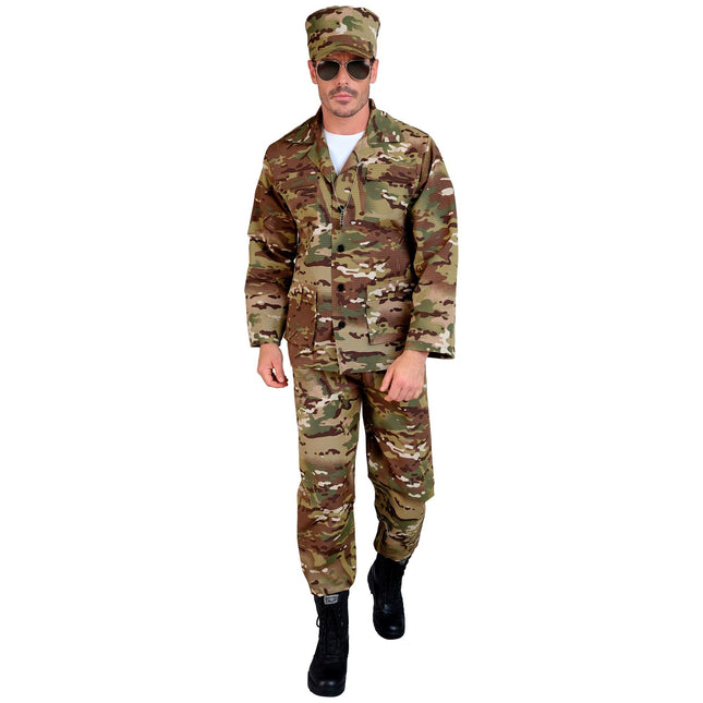 Army kostume mænd 3 dele