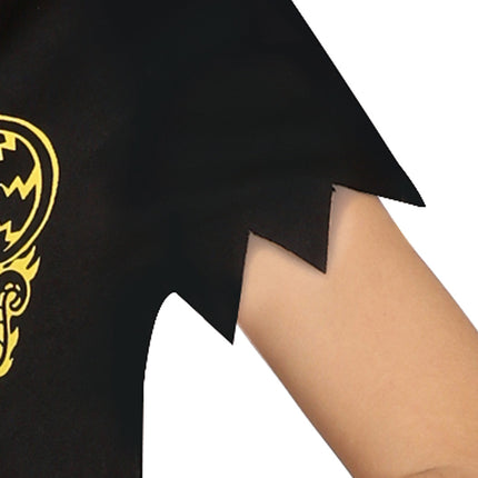 Ninja Kostume Sort Gul Dreng