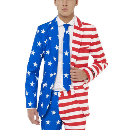 USA Flag Suit Men <tc>Suitmeister</tc>